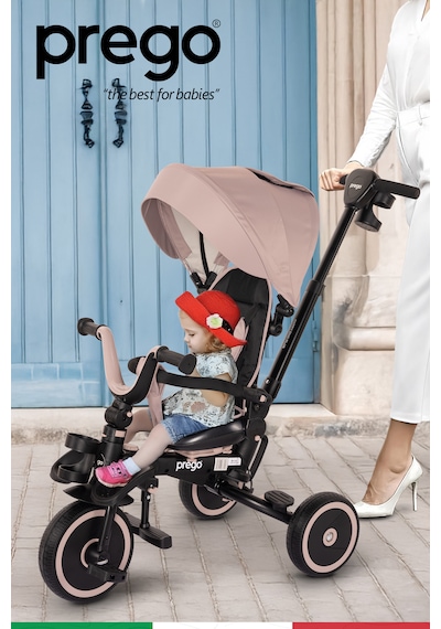 Prego Happy Dino Plus 360 Tamamen Katlanabilir Çocuk Bisikleti
