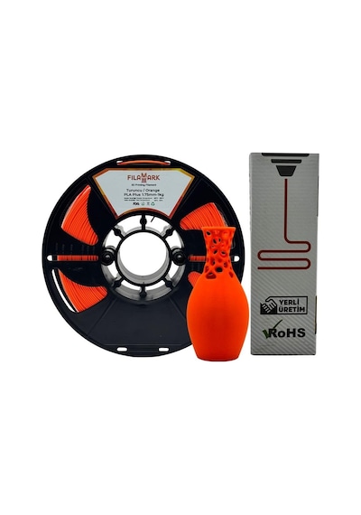 Filamark Pla Plus Filament Turuncu 1.75mm 1kg-4236