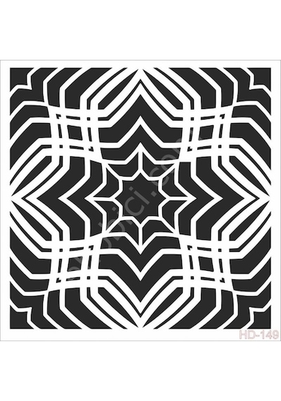 Hd149 Cadence Home Dekor Stencil 45X45