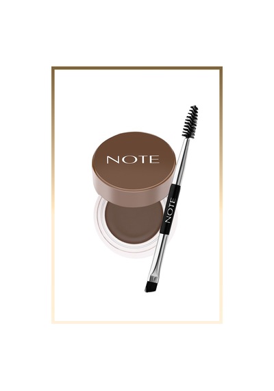 Note Cosmetique Brow Pomade Kalıcı Kaş Pomadı - 02 Mid Brown - Kahverengi