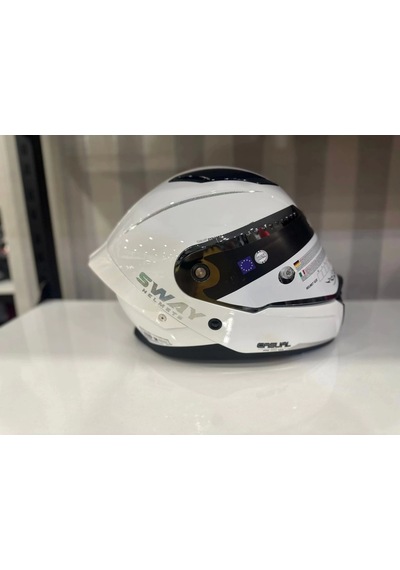 Sway Sw 850 Full Face Motosiklet Kaskı Altın - Beyaz
