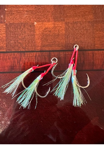 2/0 Twin Assist Hook - 2 Paket Avantaj Seti