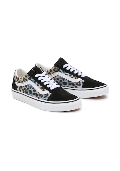Vans Old Skool Ayakkabı Black Cheetah Kadın Sneaker Vn0a5jmı9no1 Vn0a5jmı9no1 Siy Siyah