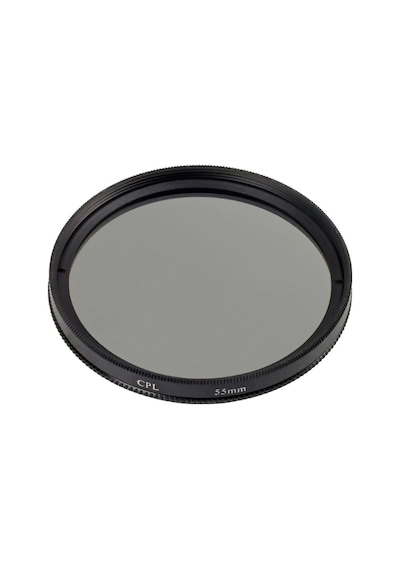 55mm Cpl Polarize Filtre Dairesel Polarizasyon, Yansıma Azaltıcı, Metal Çerçeve