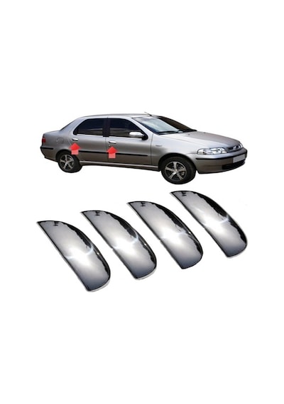 Fiat Albea Krom Kapı Kolu 4 Kapı P.çelik 2002-2014 Arası
