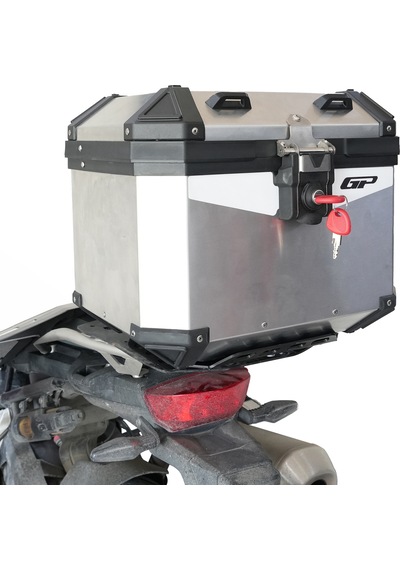 Gp Kompozit Base Universal 32 Lt Alüminyum Motosiklet Çantası Gri Diğer