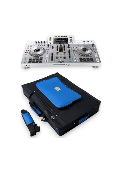 Xdj Rx2 Setup Için Uyumlu Çanta Soft Case Kılıf. Siyah Mavi.