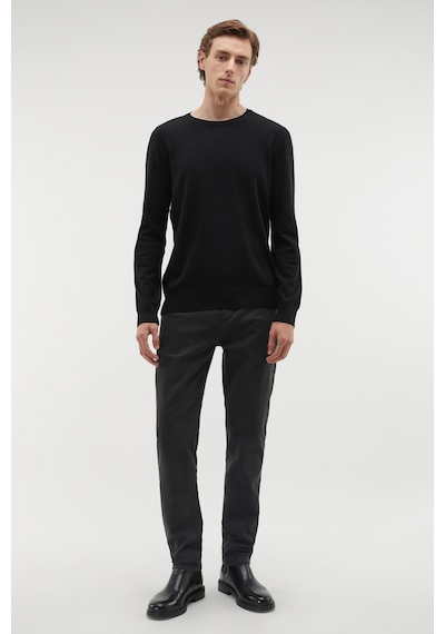 Mudo Erkek Erkek Siyah Bisiklet Yaka Regular Fit Kazak 1255142