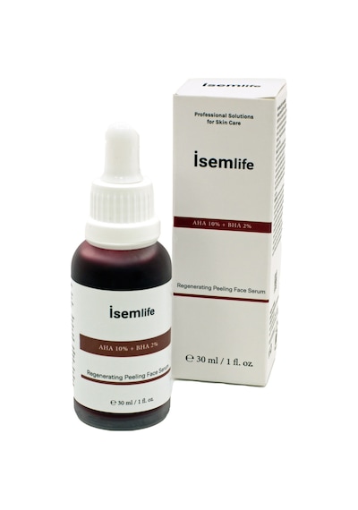 İsemlife Aha 10% + BHA 2% Cilt Yenileme   Serum 30 ML
