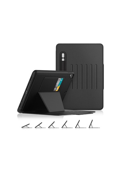 Apple Uyumlu iPad 9. Nesil 10.2" Kılıf Multifunction Leather Case A2602