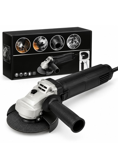 850w 125 Mm Profesyonel Elektrikli Avuç Taşlama Spiral Makinesi Siyah