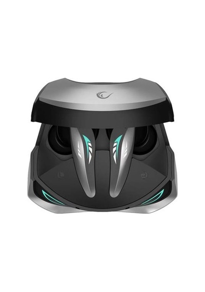 Rampage Clutch T01 Siyah/gümüş 4 Mikrofonlu Enc+anc Oyuncu Bluetooth V5.3 Tws Gerçek Kablosuz Kulaklık
