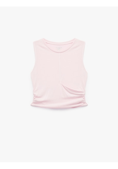 Koton Kolsuz Bisiklet Yaka Slim Fit Büzgülü Modal Sporcu Atleti Açık Pembe 5sak30069nk Pembe Koton Kolsuz Bisiklet Yaka Slim Fit Büzgülü Modal Sporcu Atleti Açık Pembe 5sak30069nk Pembe