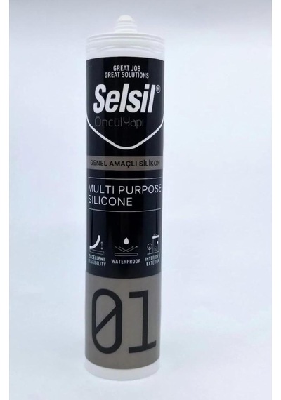 Amaçlı Silikon Şeffaf 280gr 1 Adet