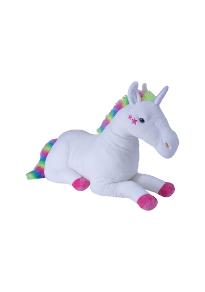 Wild Republic Jumbo Boy Beyaz Unicorn 76 Cm 23255 Çok Renkli