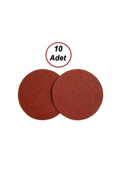 10 Adet 115 Mm Yedek Cırt Zımpara 100 Kum