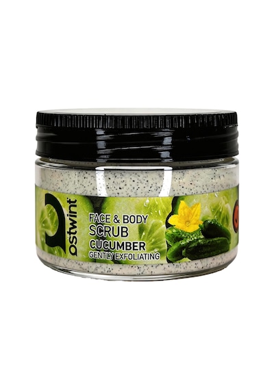 Ostwint Yüz Ve Vücut Peeling Scrub Salatalık 300ml Cilt Temizleyici Pürüssüzleştirici Dolaşımı Hızlandırıcı