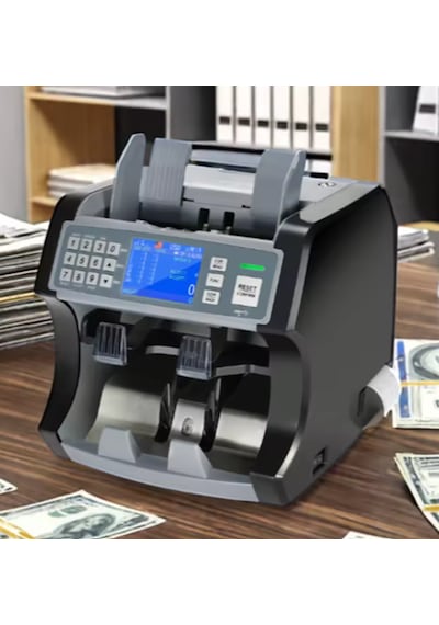 Mahen M-1 Profosyonel 15 Ülke Karışık Sayım Para Sayma Makinesi