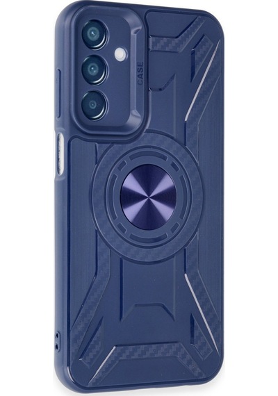 Newface Samsung Uyumlu Galaxy M15 Kılıf Lincoln Silikon - Lacivert Lacivert