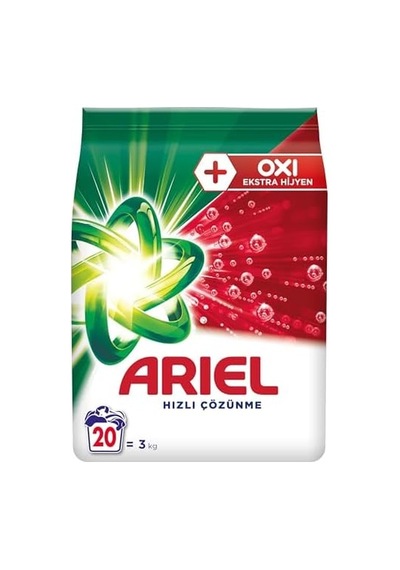 Oxi Extra Hijyen 3 Kg Toz Çamaşır Deterjanı