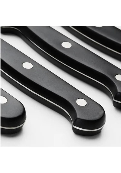 Sumuhome Snıtta Biftek Bıçak Seti Siyah 22 Cm 4 Parça Siyah