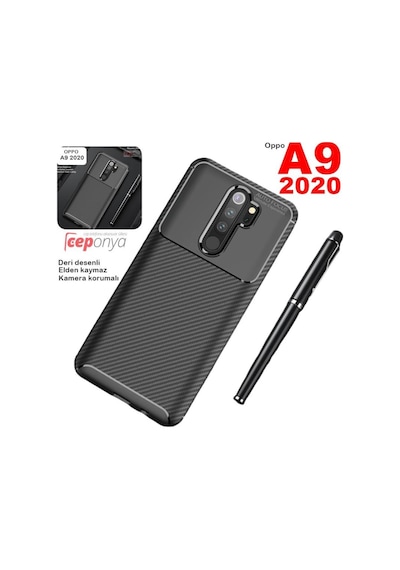 Oppo A9 2020 Kamera Korumalı Elde Kaymayan Ultra Koruma Kılıf