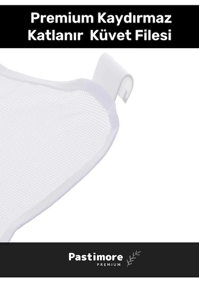 Premium Ultra Lüx Tüm Küvetler Ile Uyumlu Katlanır Kaydırmaz Bebek Çocuk Yıkama Duş Banyo Filesi