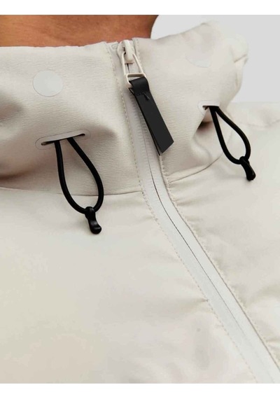 Jack & Jones Jack&jones Sweep 12238998 Kapüşonlu Erkek Şişme Mont Bej