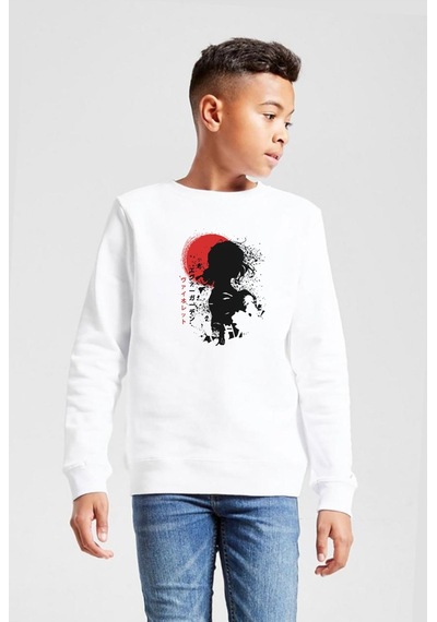 Tshirthane Violet Evergarden Anime Dark Poster Beyaz Çocuk 2ip Sweatshirt 001