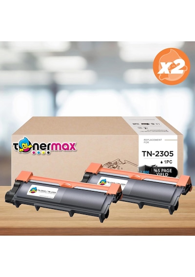 Uyumlu Brother Mfc-l2700dw Muadil Toneri 2'li Paket / Tn-2355 / Tmx-l2700dw