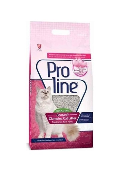 Proline Bebek Pudralı Bentonit Kedi Kumu 5 Lt