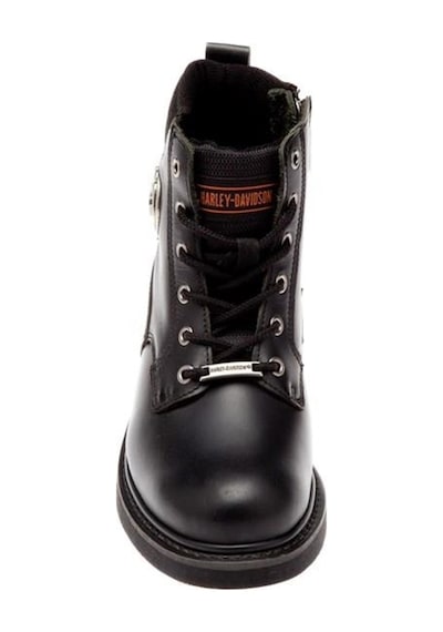 Harley Davidson Jim Black Siyah Deri Erkek Bot