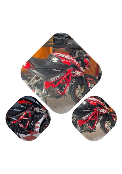 Bajaj Ns200 Koruma Demiri Kırmızı