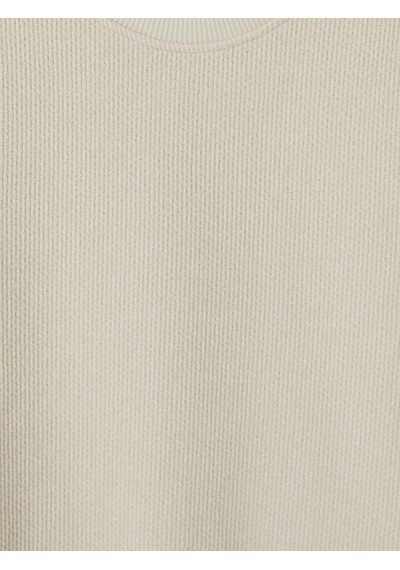 Lcwaıkıkı Classic Bej Bisiklet Yaka Erkek Sweatshirt