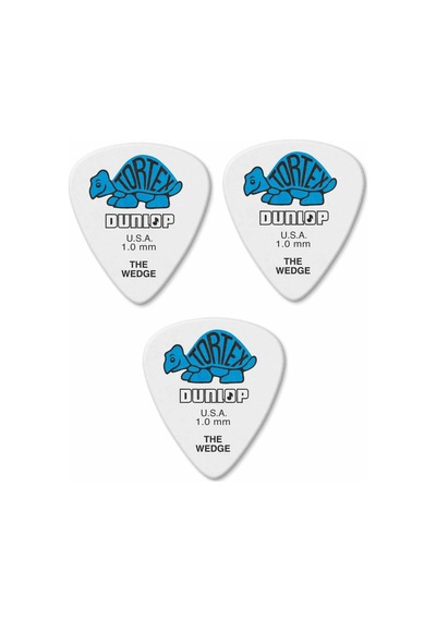 Jim Dunlop 424r100 Gitar Pena 3 Adet 1 Mm. Tortex Wedge