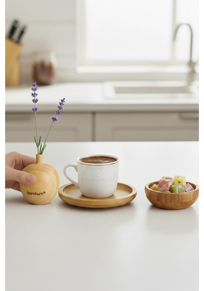 Bambum Forli - Bambu Vazo 5,5 4,9cm Bambu