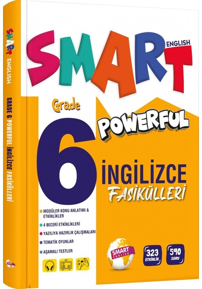 Smart English 6. Sınıf Powerful İngilizce Fasikülleri