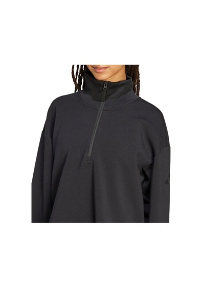Adidas W All Szn Sl Qz Kadın Günlük Sweatshirt Jm1659 Siyah