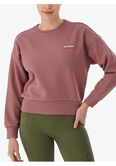 Columbia Cs0404 Csc W Marble Canyon Crop Sweatshirt Kadın Sweatshirt 1 Çok Renkli