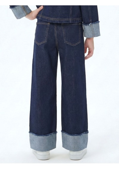 Xo Kids Kız Çocuk Pantolon 4-13 Yaş 26132 Mavi