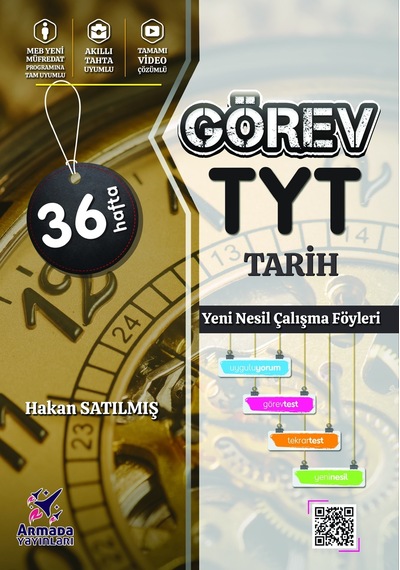 Armada Yayınları Görev Tyt Tarih Yeni Nesil Çalışma Föyleri