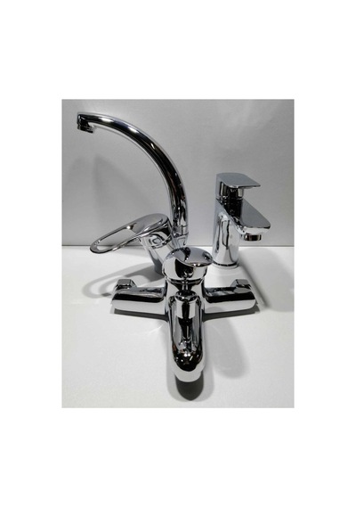 Fleko Banyo, Eviye ,lavabo Mix Batarya 3 Lü Set Diğer