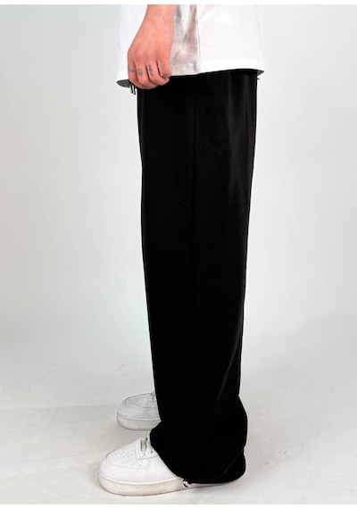 Zaee Sakura Flow Baggy Eşofman Altı Siyah