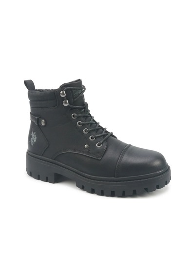 U.s. Polo Assn. Rd Polarlı Günlük Fermuarlı Erkek Bot 867800000770 01 Siyah Siyah