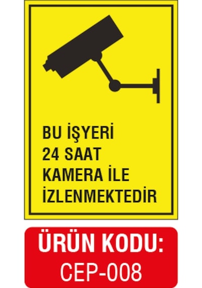 Bu Işyeri 24 Saat Kamera Ile Izlenmektedir