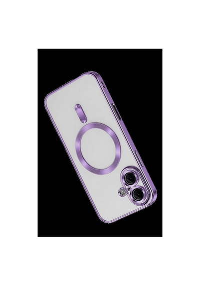 Apple iPhone Uyumlu,  16 Kılıf Kross Magneticsafe Kapak - Mor