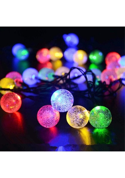 3 M 20 Led Kristal Top Işık Zinciri Gün Işığı Pilli 2 Kademeli Rgb Standart