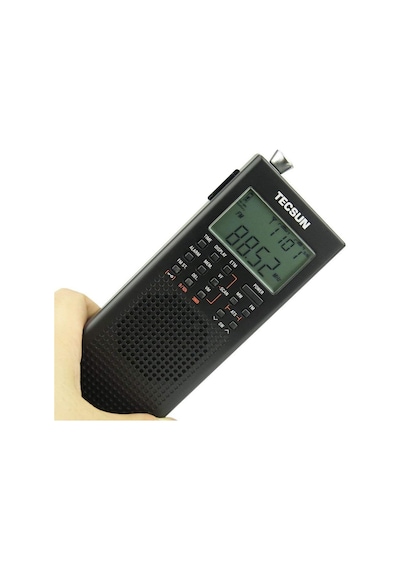 Tecsun PL-360 Fm/Am/Sw/Mw/Lw Portatif Radyo Siyah