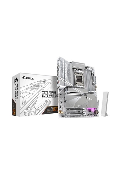 Gigabyte X870 Aorus Elite Wifi 7 Ice D5 Am5 Type-c