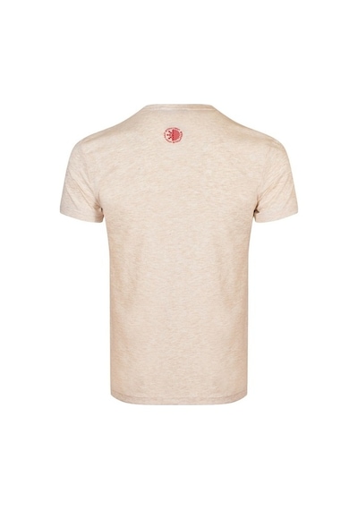 Raınsnow Erkek Sıfır Yaka T-Shirt-Bej (504689462) Bej